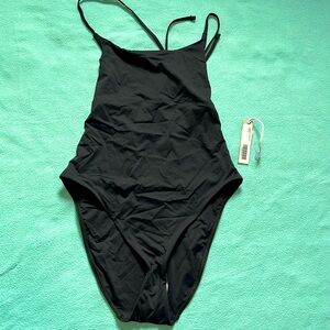 NWT Everlane Renew Black Swimsuit